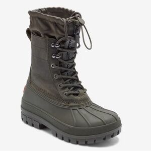 Hunter Skylar Women's Rain Boots, Dark Green, Women’s 10 Duck Boots Waterproof